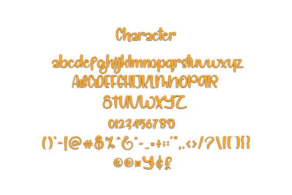Happy Birthday Font - Preview 3