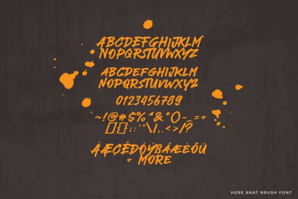 Here Brat Font - Preview 5