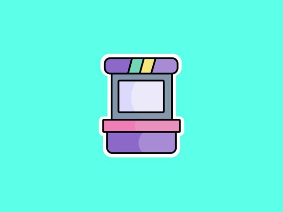 Retro Arcade Illustrations