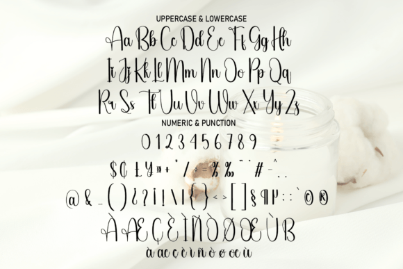 Candle Font - Preview 5