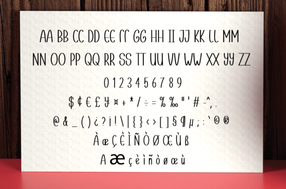 Handhould Font - Preview 5