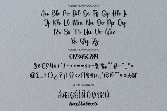 Acting Font - Preview 4