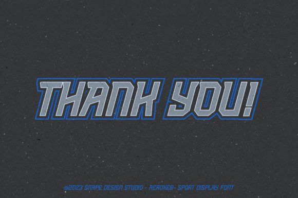 Aeroxer Font - Preview 4