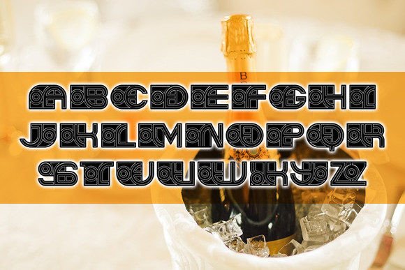 Alcoholic Font - Preview 2