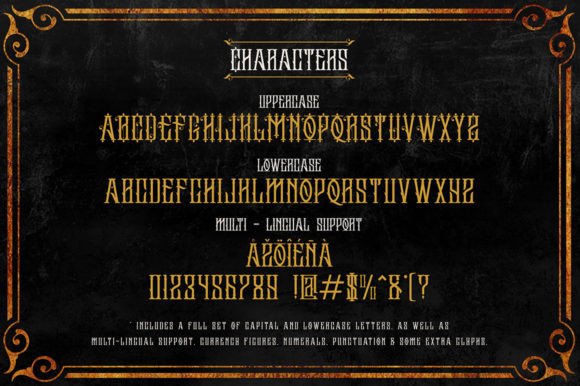 Black Vision Font - Preview 3