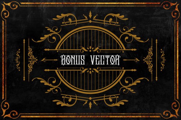 Black Vision Font - Preview 6