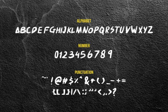 Blash Typeface Font - Preview 1