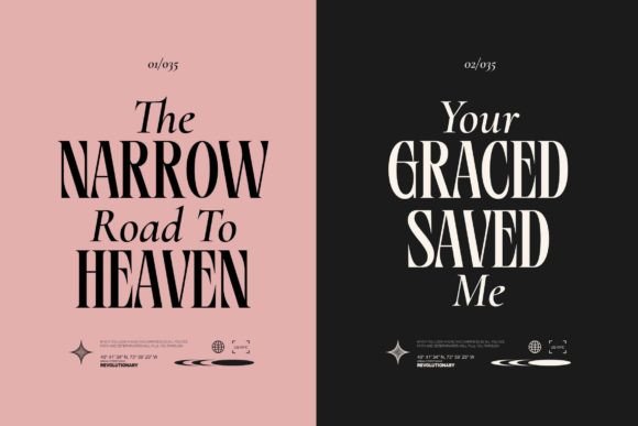 Blinds Audience Font - Preview 1
