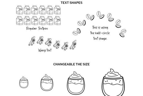 Coffee Doodle Font - Preview 4