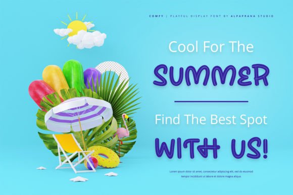 Comfy Font - Preview 1