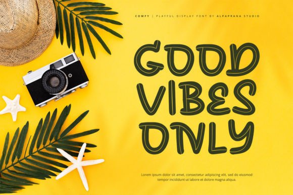 Comfy Font - Preview 3