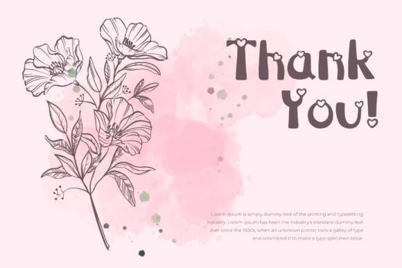 Cutest Heart Font - Preview 6