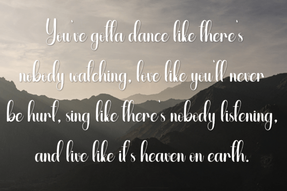 Filial Duty Font PNG with transparent background - Preview 5