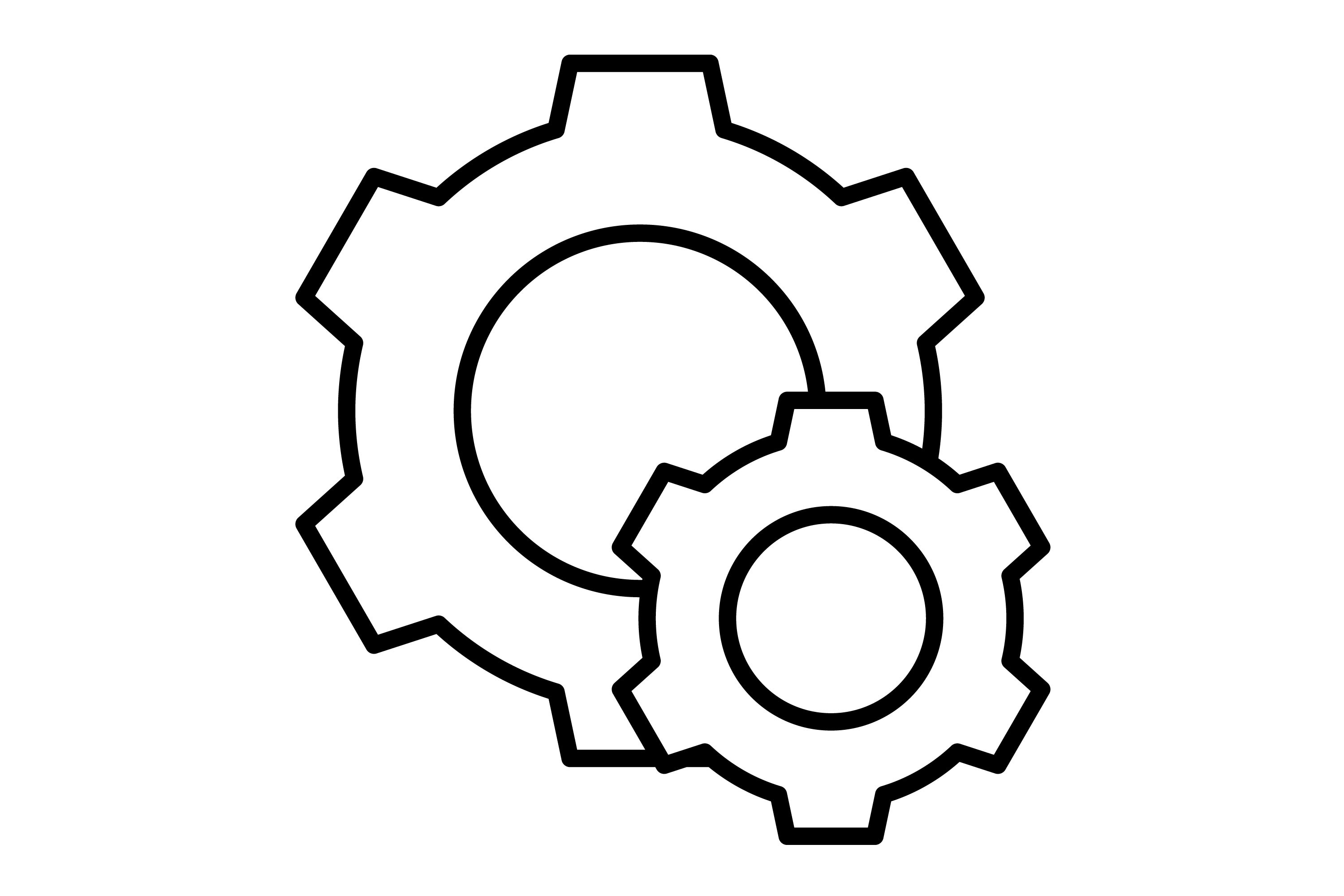 Gear Outline Icon Graphic by Mahi Icons · Creative Fabrica
