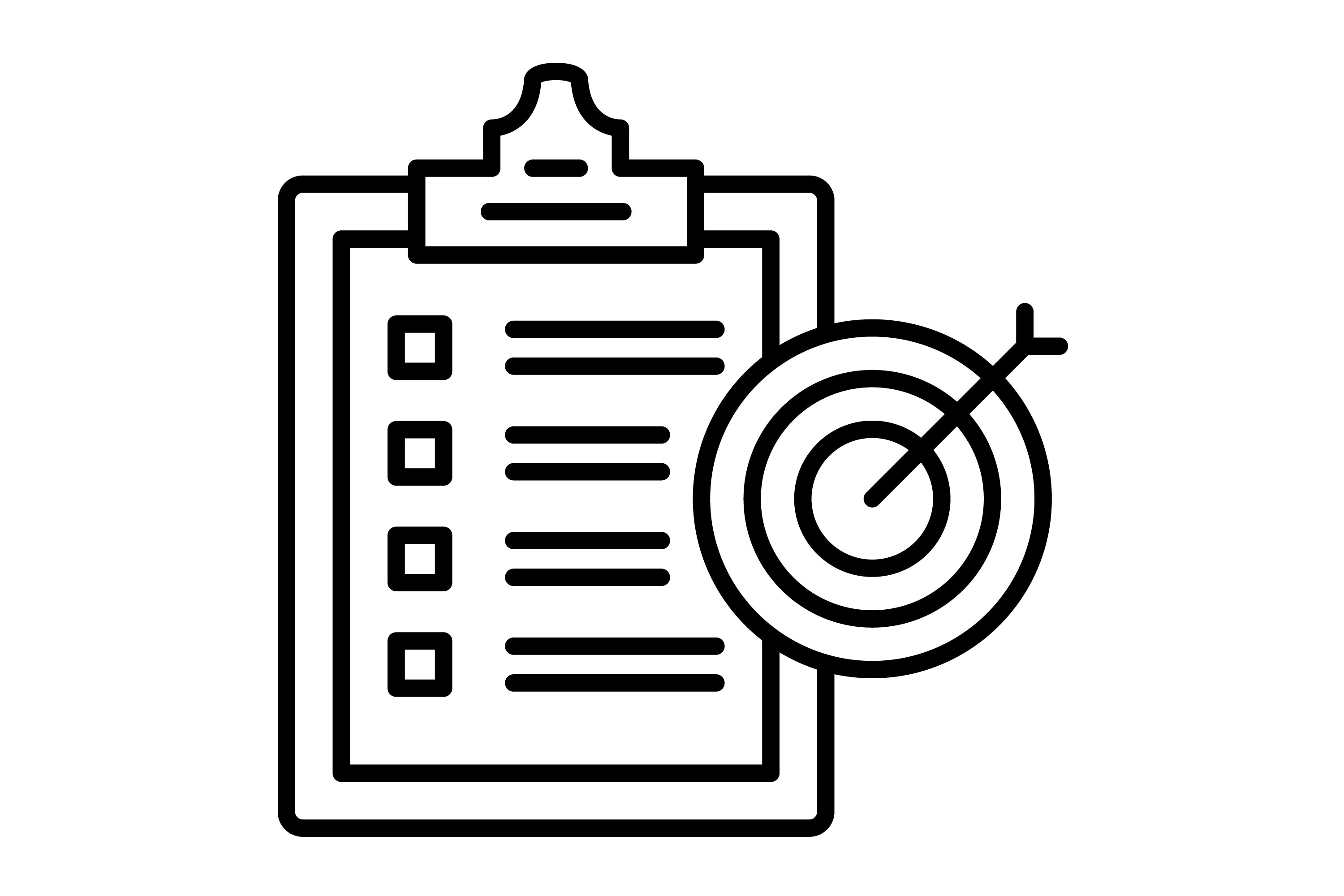 Goals Outline Icon Graphic by Mahi Icons · Creative Fabrica