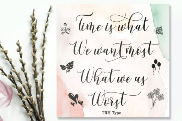 Hello Sweetheart Font PNG with transparent background - Preview 5