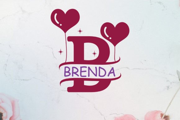 Love Baloon Font PNG with transparent background - Preview 2