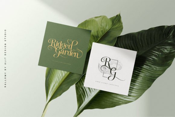 Rallomy Font PNG with transparent background - Preview 2
