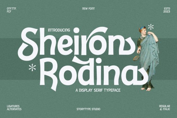 Sheiron Rodina Serif Font By Storytype Studio