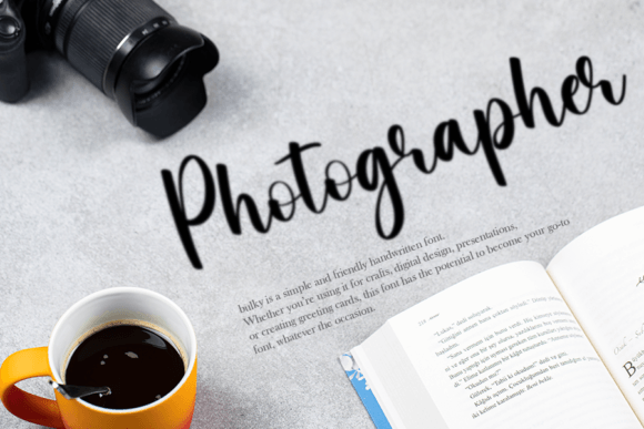 Bulky Font - Preview 1