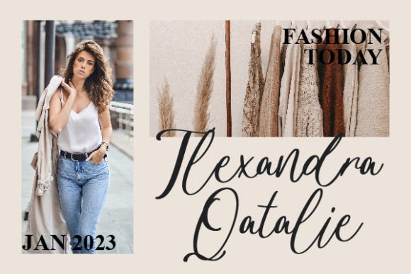 Annabel Thomas Font PNG with transparent background - Preview 4