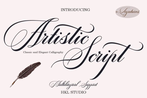 Artistic Script Font