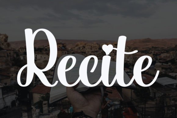 Bible Font - Preview 1