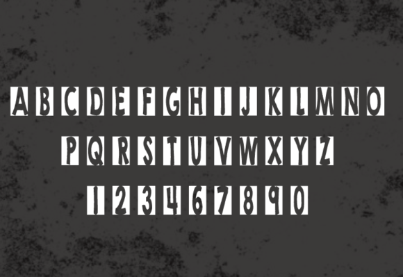 Box Black Font - Preview 2