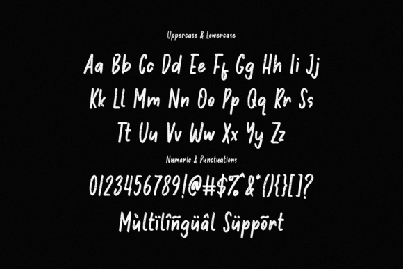 Brooklyne Midnight Font - Preview 6