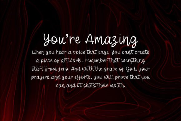 Bye Roshy Font - Preview 1
