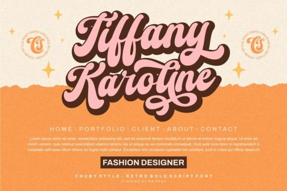 Chuby Style Font - Preview 3