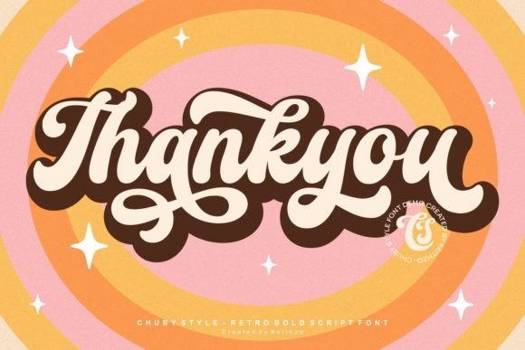 Chuby Style Font - Preview 6