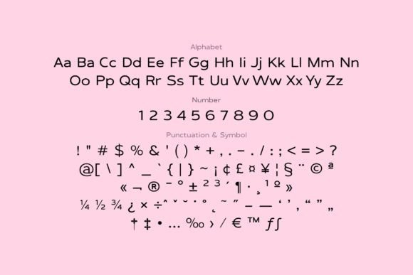 Extrend Font - Preview 5