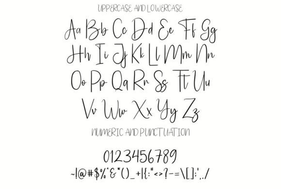 Februari Font PNG with transparent background - Preview 1