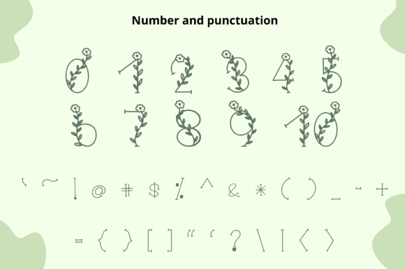 Flora Fresh Font - Preview 2