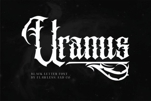 Fluster Font PNG with transparent background - Preview 1