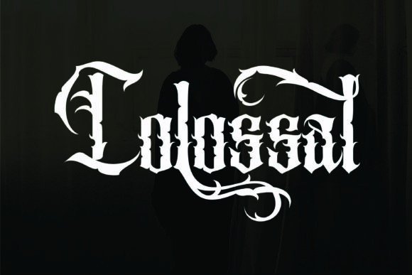 Fluster Font PNG with transparent background - Preview 4