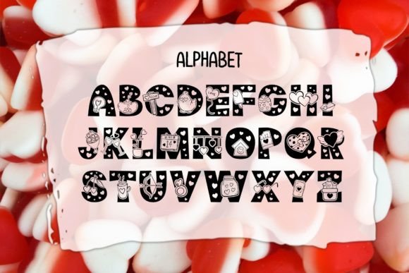 Funny Valentine Font - Preview 1