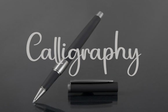 Graduation Font - Preview 1