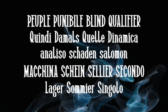 Haidrus Font - Preview 2