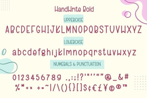 Handwrite Font - Preview 6
