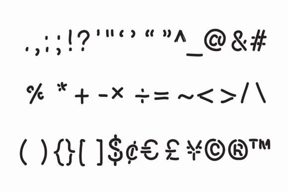 Juzano Font PNG with transparent background - Preview 5