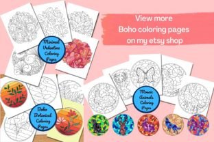 Magical Mushroom House Coloring Pages Graphic by Neel Artistry ...