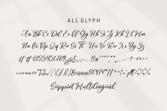 Mila Miguella Font PNG with transparent background - Preview 5