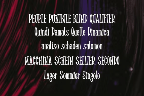 Murbey Font PNG with transparent background - Preview 2