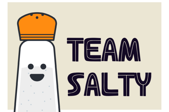 Salty Caramel Style Font PNG with transparent background - Preview 4