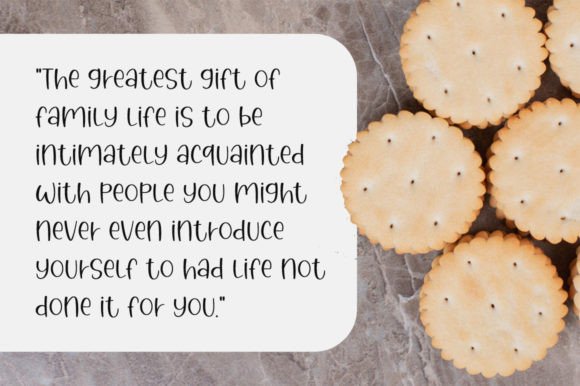 Salty Cracker Font PNG with transparent background - Preview 1