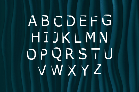 Academic Font - Preview 1