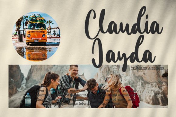 Amani Chelsea Font - Preview 1