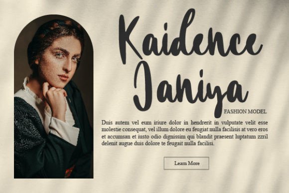 Amani Chelsea Font - Preview 2